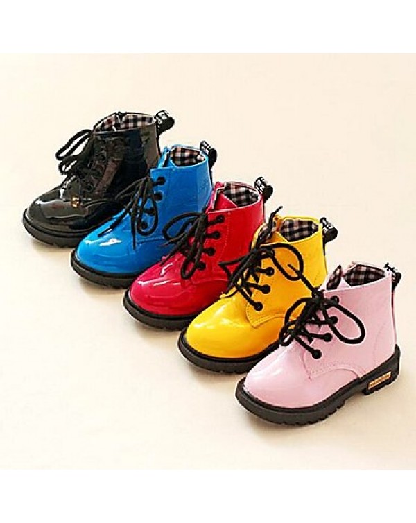 Kids' Shoes Libo 2016 New Style Hot Sale Outdoor/Party/Casual Fashion Boots Black/Blue/Yellow/Pink/Red  